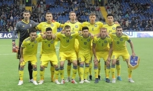 Объявлены стартовые составы Казахстана и Латвии на матч Лиги наций