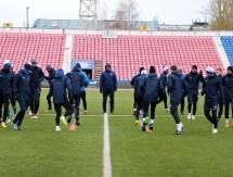 Фоторепортаж с предыгровой тренировки «Иртыша»