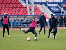 Фоторепортаж с предыгровой тренировки «Иртыша»