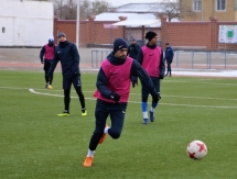 Фоторепортаж с предыгровой тренировки «Иртыша»