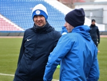 Фоторепортаж с предыгровой тренировки «Иртыша»