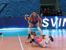 Представлена подборка нелепых и смешных фото с Кубка Казахстана среди женских команд