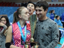 Представлена подборка нелепых и смешных фото с Кубка Казахстана среди женских команд