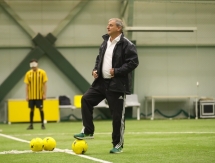 В Академии «Кайрата» стартовал учебный семинар по Blind Football 