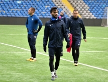 Фоторепортаж с предыгровой тренировки «Иртыша» в Астане