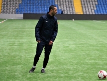 Фоторепортаж с предыгровой тренировки «Иртыша» в Астане