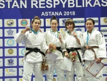Завершился второй день чемпионата Казахстана по дзюдо
