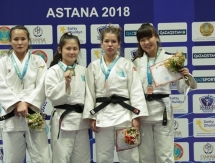 Завершился второй день чемпионата Казахстана по дзюдо