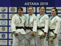 Завершился второй день чемпионата Казахстана по дзюдо