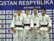 Завершился второй день чемпионата Казахстана по дзюдо