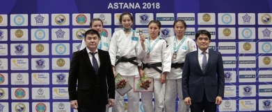 В Астане прошел чемпионат Казахстана по дзюдо