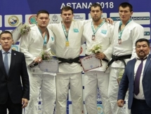 В Астане прошел чемпионат Казахстана по дзюдо