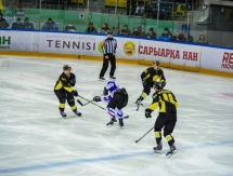 Фоторепортаж с матча ВХЛ «Сарыарка» — «Ценг Тоу» 4:3 Б
