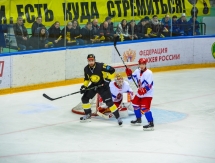 Фоторепортаж с матча ВХЛ «Сарыарка» — «КРС-ОЭРДЖИ» 5:1