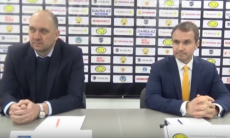 Видео послематчевой пресс-конференции игры ВХЛ «Сарыарка» — «Рязань» 1:2