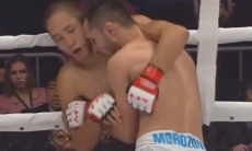 Видео победного боя казахстанца Морозова на турнире M-1 Global в Челябинске