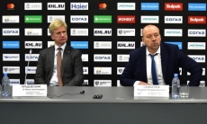 Видео послематчевой пресс-конференции игры КХЛ «Барыс» — «Амур» 5:6