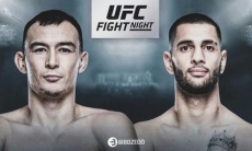 Первый казах в UFC показал официальную афишу своего дебютного боя 
