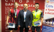 Казахстанец выиграл «золото» международного турнира по бадминтону