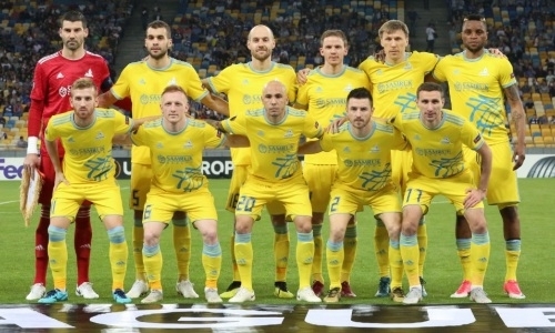 «Астана» и киевское «Динамо» назвали стартовые составы на матч Лиги Европы