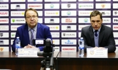 Видео послематчевой пресс-конференции игры ВХЛ «Торпедо» — «Химик» 3:5