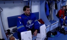 Видео из раздевалки «Барыса» после победы над «Металлургом» 