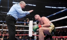 Фьюри раскрыл детали разговора с рефери после нокдауна в бою c Уайлдером в весе Дычко