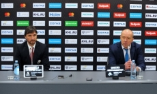 Видео послематчевой пресс-конференции игры КХЛ «Барыс» — «Трактор» 3:1