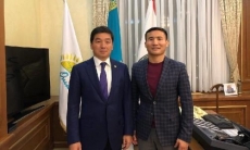 Канат Ислам провел встречу с акимом Алматы