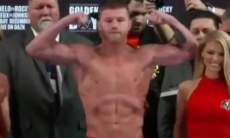 «Канело» прошёл взвешивание перед первым боем после Головкина