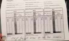 Появилось фото судейских записок первого боя «Канело» после победы над Головкиным