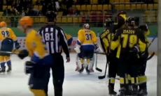 Видеообзор матча ВХЛ «Сарыарка» — «Дизель» 3:2 Б