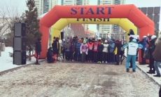 Столичные бегуны испытывают свои возможности: зимний марафон стартовал в Астане