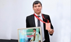 Сертификат в 500 тысяч тенге вручен казахстанскому дзюдоисту