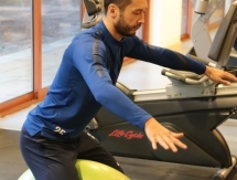 Фоторепортаж с тренировки «Иртыша» в тренажерном зале на УТС в Турции