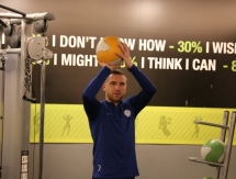 Фоторепортаж с тренировки «Иртыша» в тренажерном зале на УТС в Турции