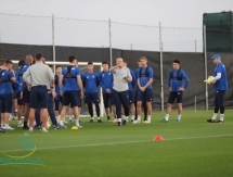 Появились фото с первой тренировки «Астаны» в 2019 году