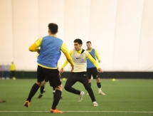 Фоторепортаж с тренировки «Кайрата» в Алматы