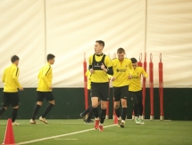 Фоторепортаж с тренировки «Кайрата» в Алматы