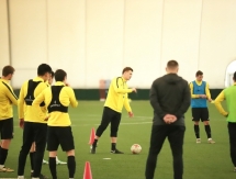 Фоторепортаж с тренировки «Кайрата» в Алматы