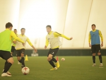 Фоторепортаж с тренировки «Кайрата» в Алматы