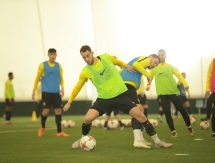 Фоторепортаж с тренировки «Кайрата» в Алматы