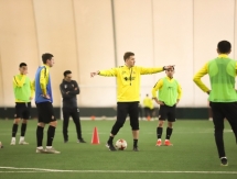 Фоторепортаж с тренировки «Кайрата» в Алматы