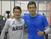 Фоторепортаж с тренировки «Ордабасы» в тренажерном зале