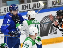Фоторепортаж с матча КХЛ «Барыс» — «Салават Юлаев» 1:0 ОТ