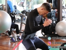 Фоторепортаж с тренировки «Ордабасы» в тренажерном зале на УТС 