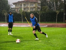 Фоторепортаж с тренировки «Кайрата» на УТС