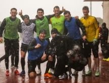 Фоторепортаж с тренировки «Кайрата» на УТС