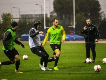 Фоторепортаж с тренировки «Кайрата» на УТС