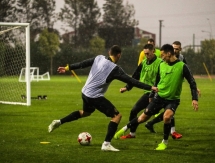 Фоторепортаж с тренировки «Кайрата» на УТС